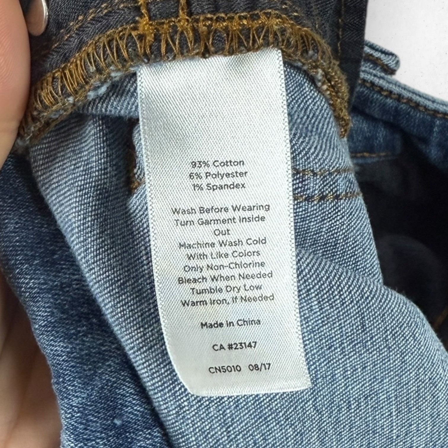 Talbots Talbots Flawless-Five Pocket Women Size 8 Raw Hem Stretch Size 30" / US 8 / IT 44 - 6 Thumbnail