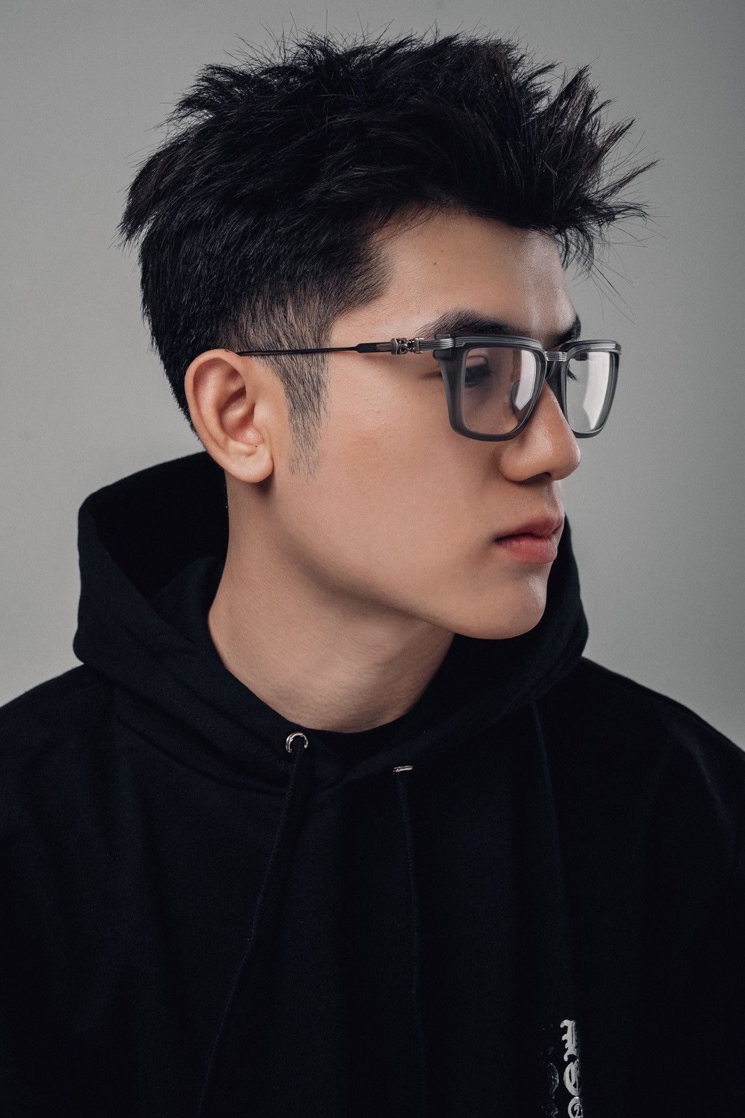 Chrome Hearts CHROME HEARTS TRYDIXAGAIN MATTE GRAY GLASSES Size ONE SIZE - 11 Thumbnail