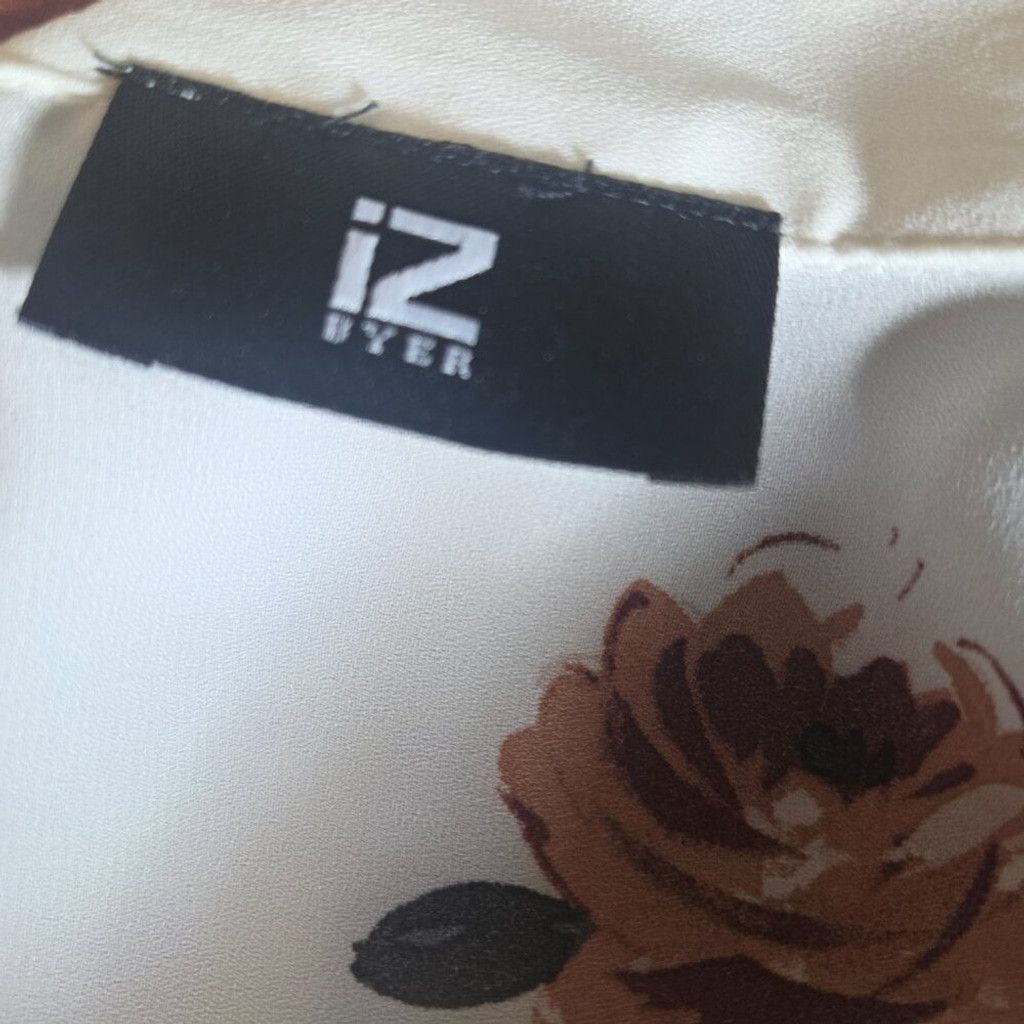 Other white Floral 2 pocket button blouse flowy professional y2k Size XS / US 0-2 / IT 36-38 - 3 Thumbnail