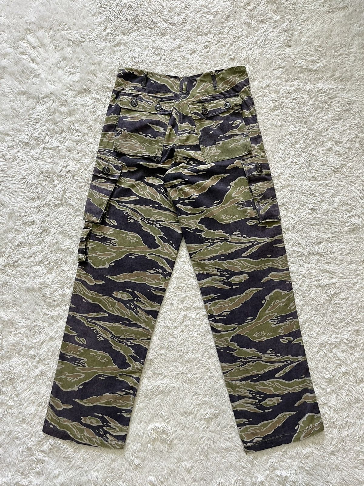 Vintage true vintage arvn vietnam war us army tiger stripe pants Size US 29 - 18 Thumbnail