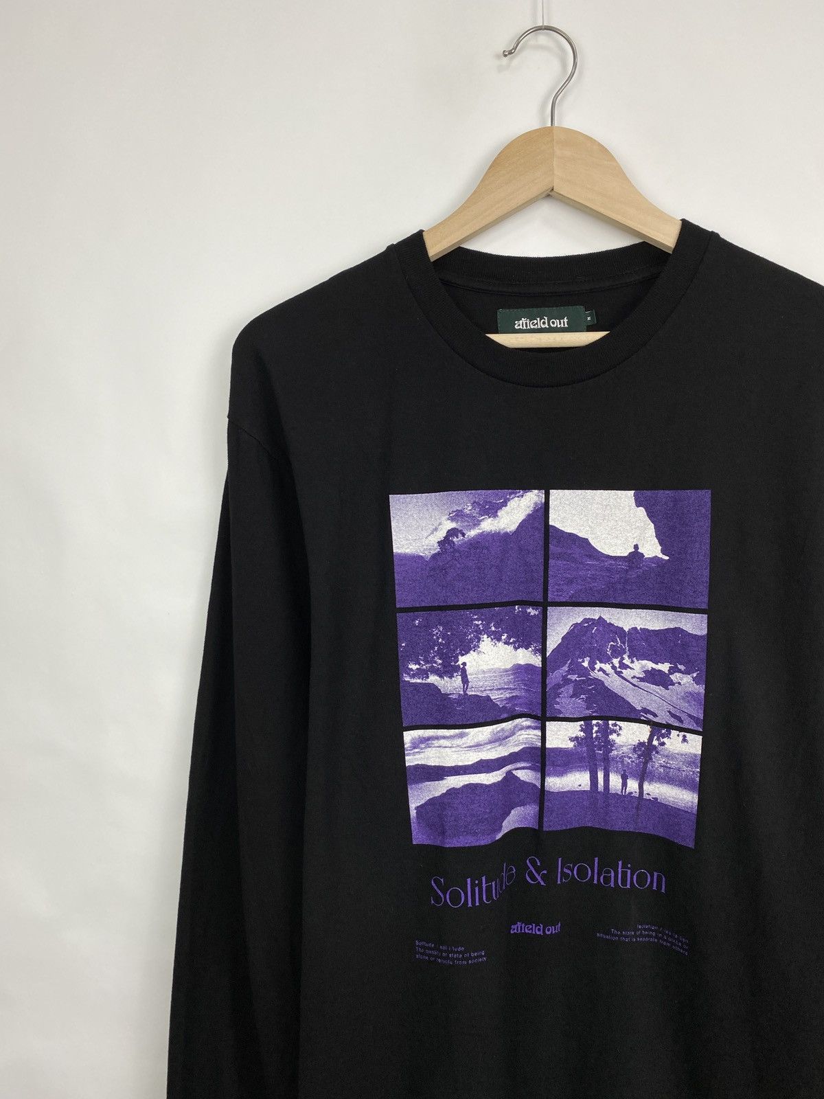Afield Out 🇺🇸 Y2K Afield Out Solitude Isolation Long Sleeve Made in USA Size US M / EU 48-50 / 2 - 2 Thumbnail