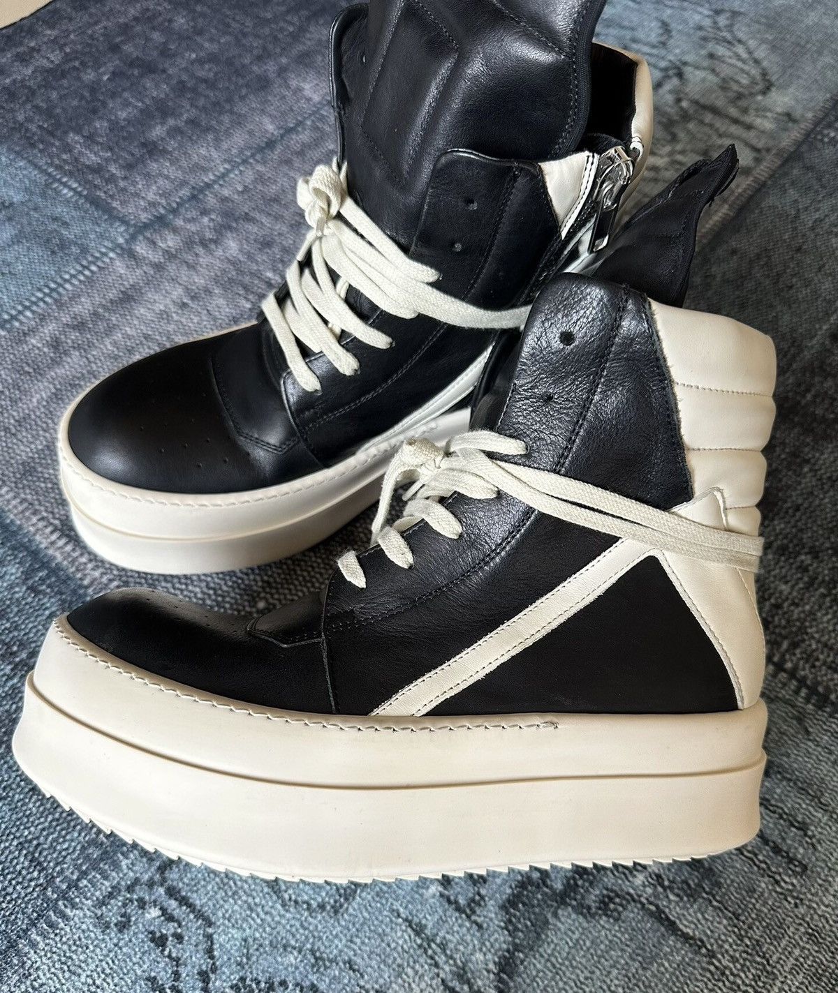 Rick Owens Rick Owens mainline thick-sole inverted triangle Size US 8 / EU 41 - 4 Thumbnail