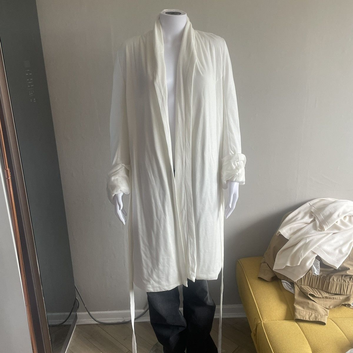 Rick Owens Rick Owens Lilies Bianca Jacket in Milk Size S / US 4 / IT 40 - 13 Thumbnail