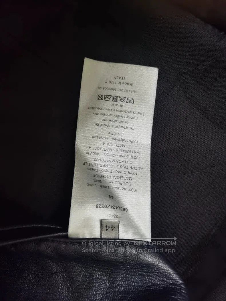 Dior Dior Homme Patchwork Leather Jacket with Hood. Size US M / EU 48-50 / 2 - 9 Thumbnail