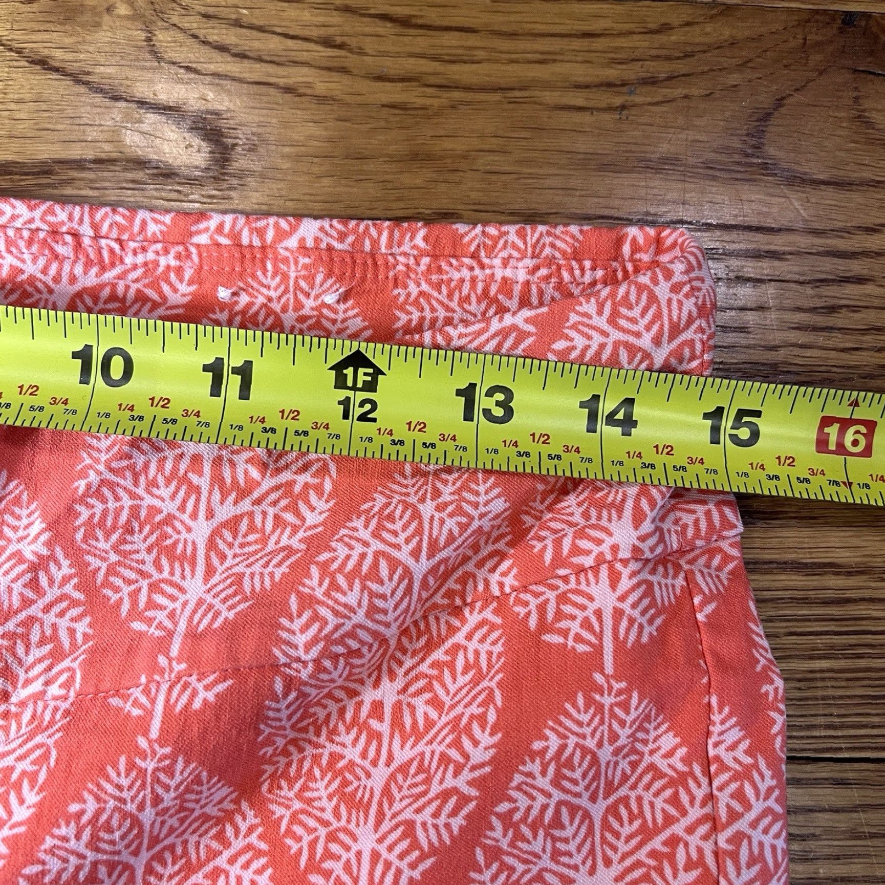 J.McLaughlin J.McLaughlin Ivy Pants Women's Size 6 Coral Floral Slim Tapered Casual Size 28" / US 6 / IT 42 - 6 Thumbnail