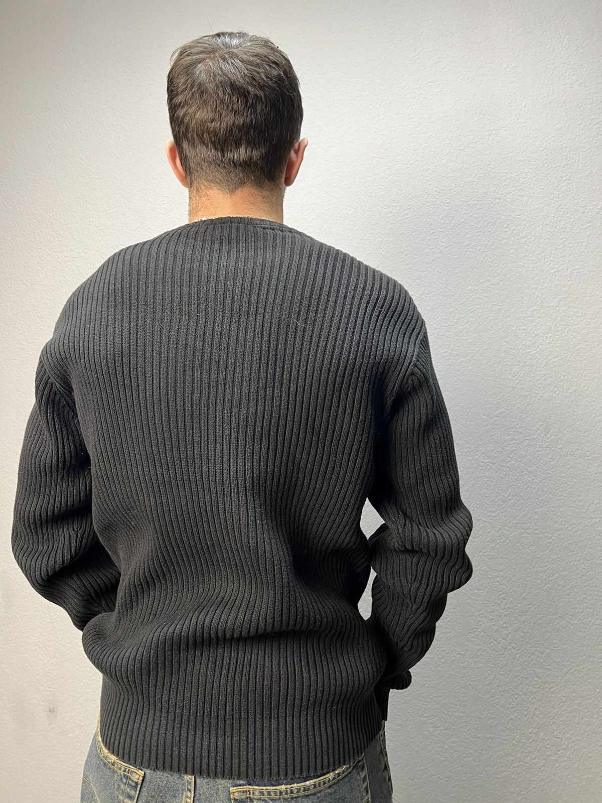 Diesel × Japanese Brand × Vintage Vintage Y2K Dragon gothic Distressed Faded Effect sweater Size US L / EU 52-54 / 3 - 9 Thumbnail