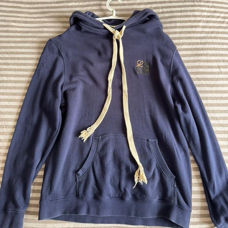 Loewe Loewe Embroidered logo hoodie Size US XL / EU 56 / 4 - 2 Thumbnail