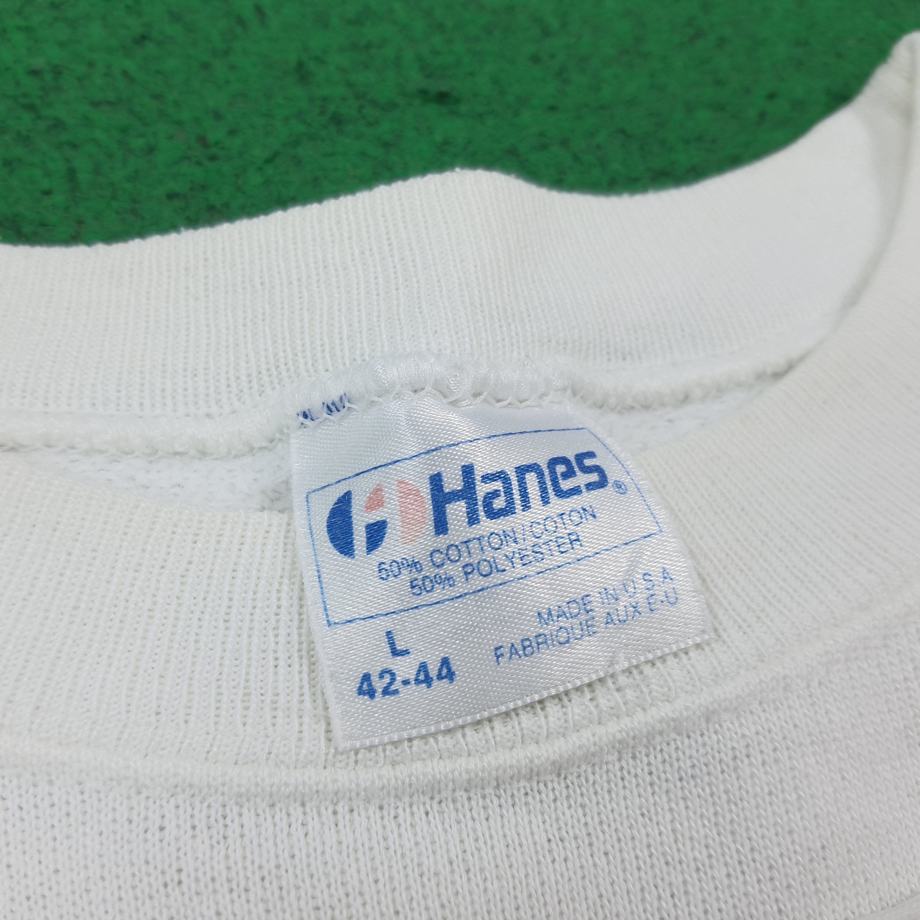 Hanes Vintage 90s Seal Harlequin Graphics Animal Crewneck C292N7 Size US M / EU 48-50 / 2 - 6 Thumbnail