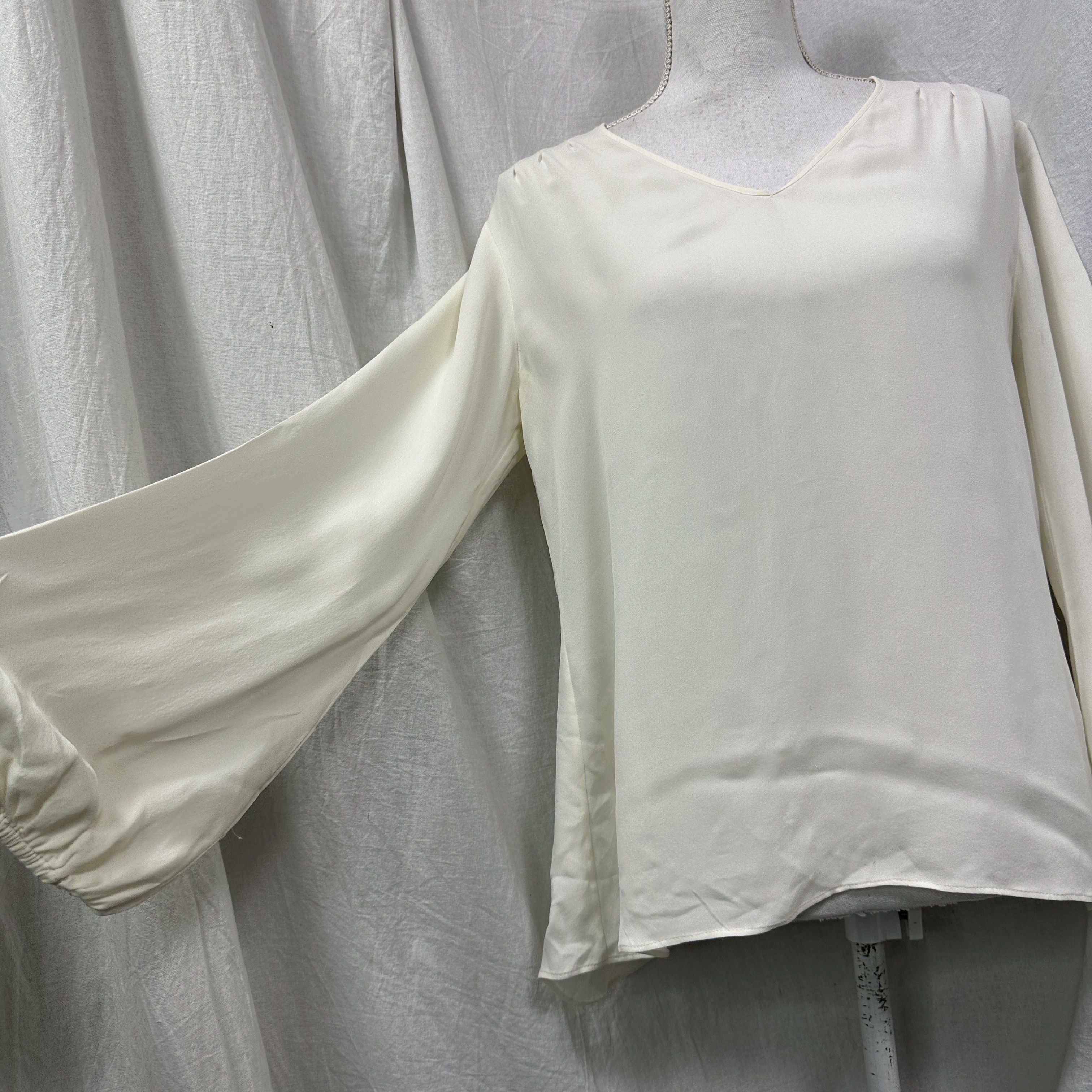 Diane von Furstenberg Vintage Avant Garde Diane Von Furstenberg Shirt Y2K Size S / US 4 / IT 40 - 9 Thumbnail