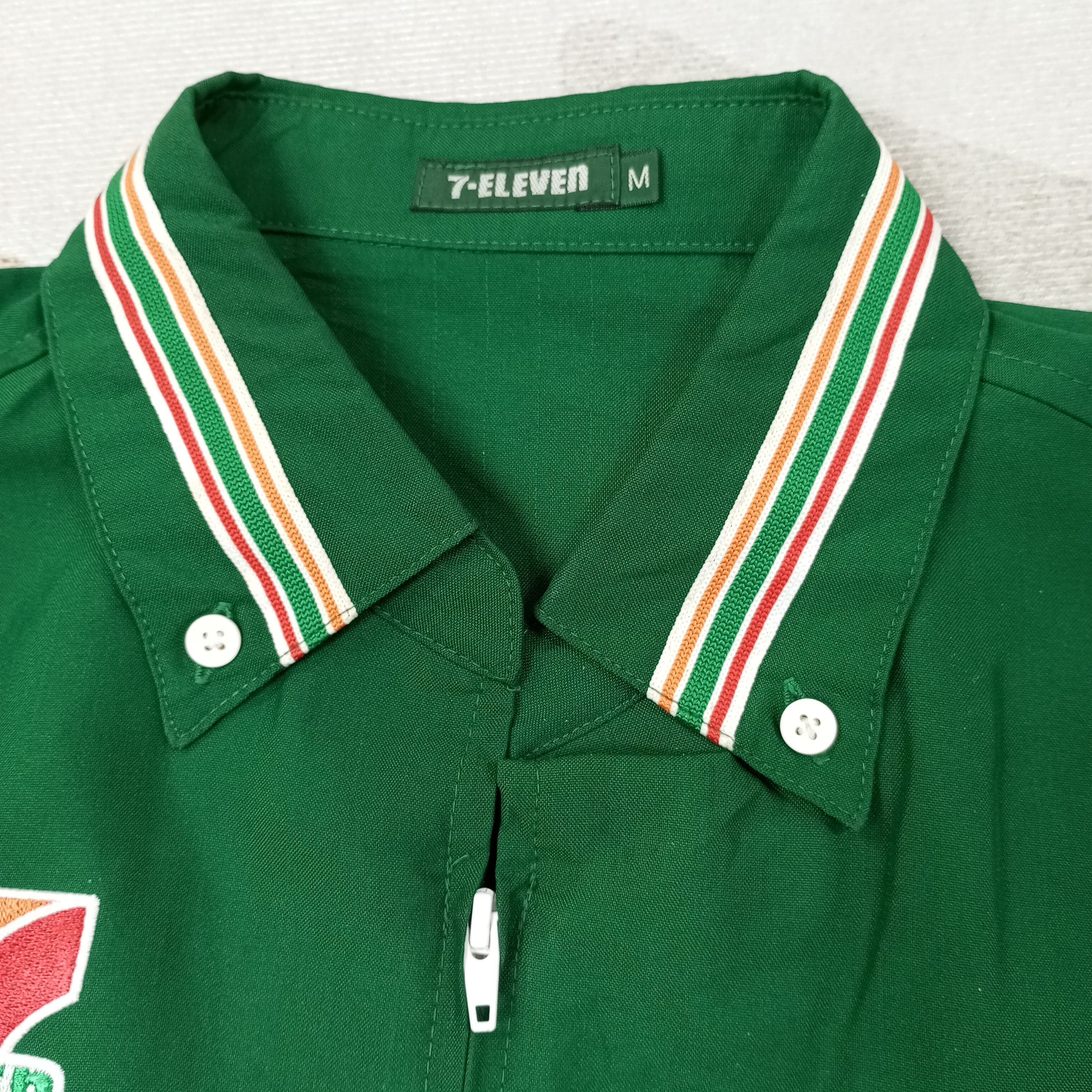 Vintage 7 Eleven Japanese Workwear Uniform Jacket c239n33 Size US M / EU 48-50 / 2 - 8 Thumbnail