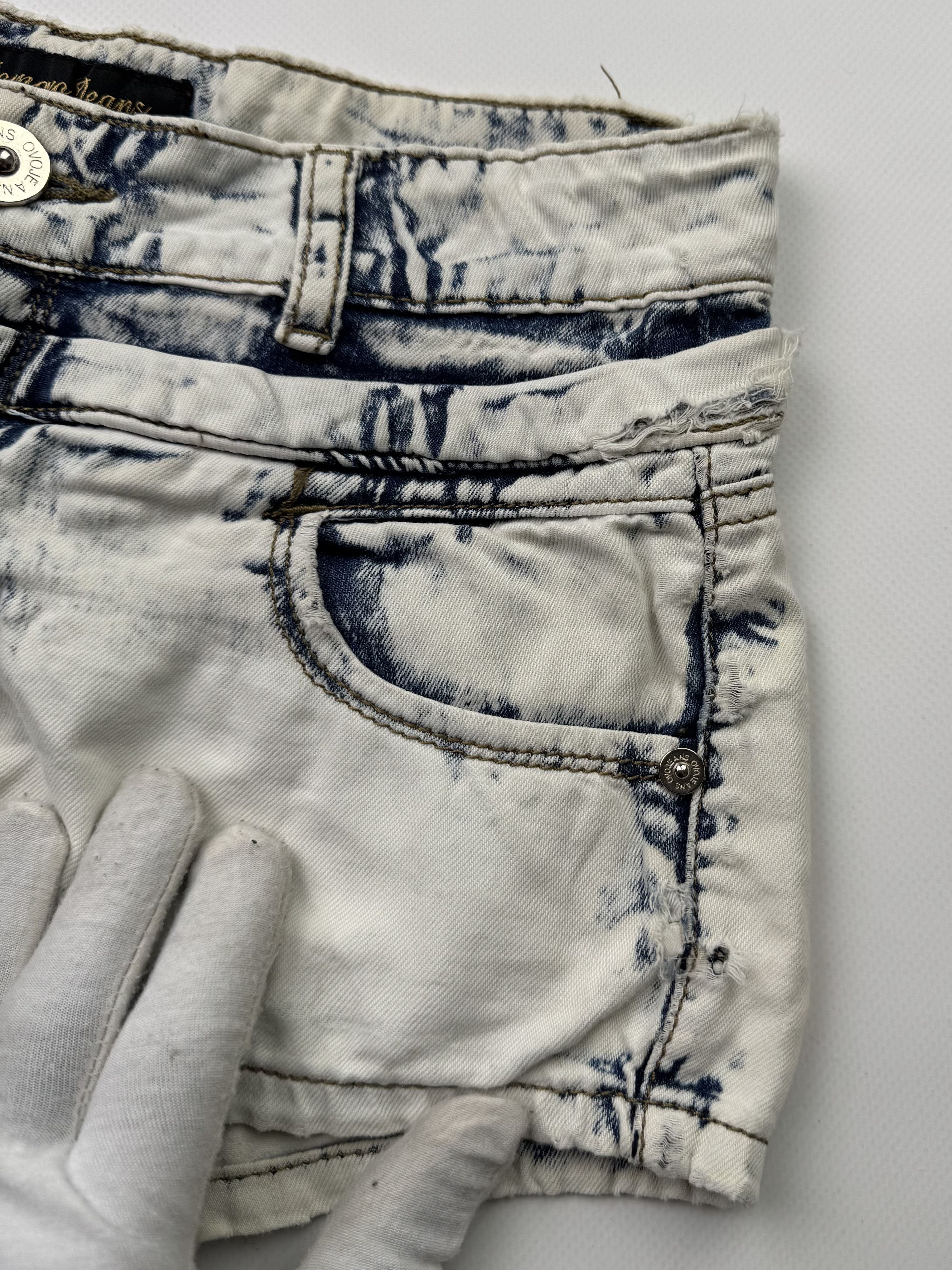 Vintage Vintage Distressed Mini Shorts B522(V339)E2 Size 27" / US 4 / IT 40 - 5 Thumbnail