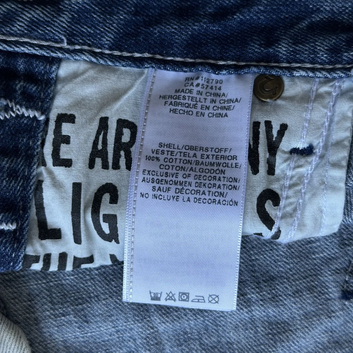 True Religion True Religion Light Spectrum Denim Overall Shorts Size 26" / US 2 / IT 38 - 9 Thumbnail
