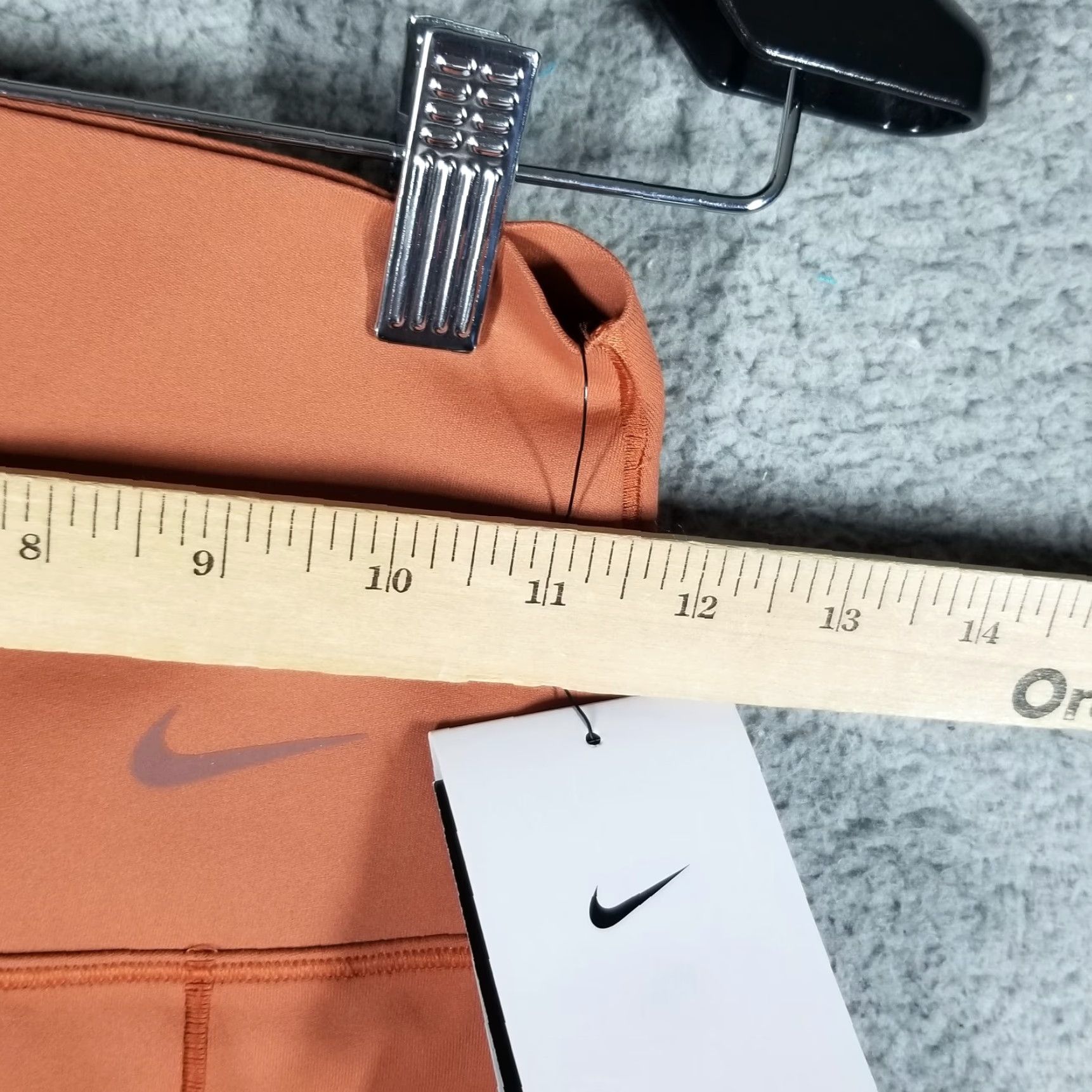 Nike Nike Universa Leggings Women Small Burnt Sunrise 7/8 Pockets Activewear Athleisure Womens Size 28" / US 6 / IT 42 - 5 Thumbnail
