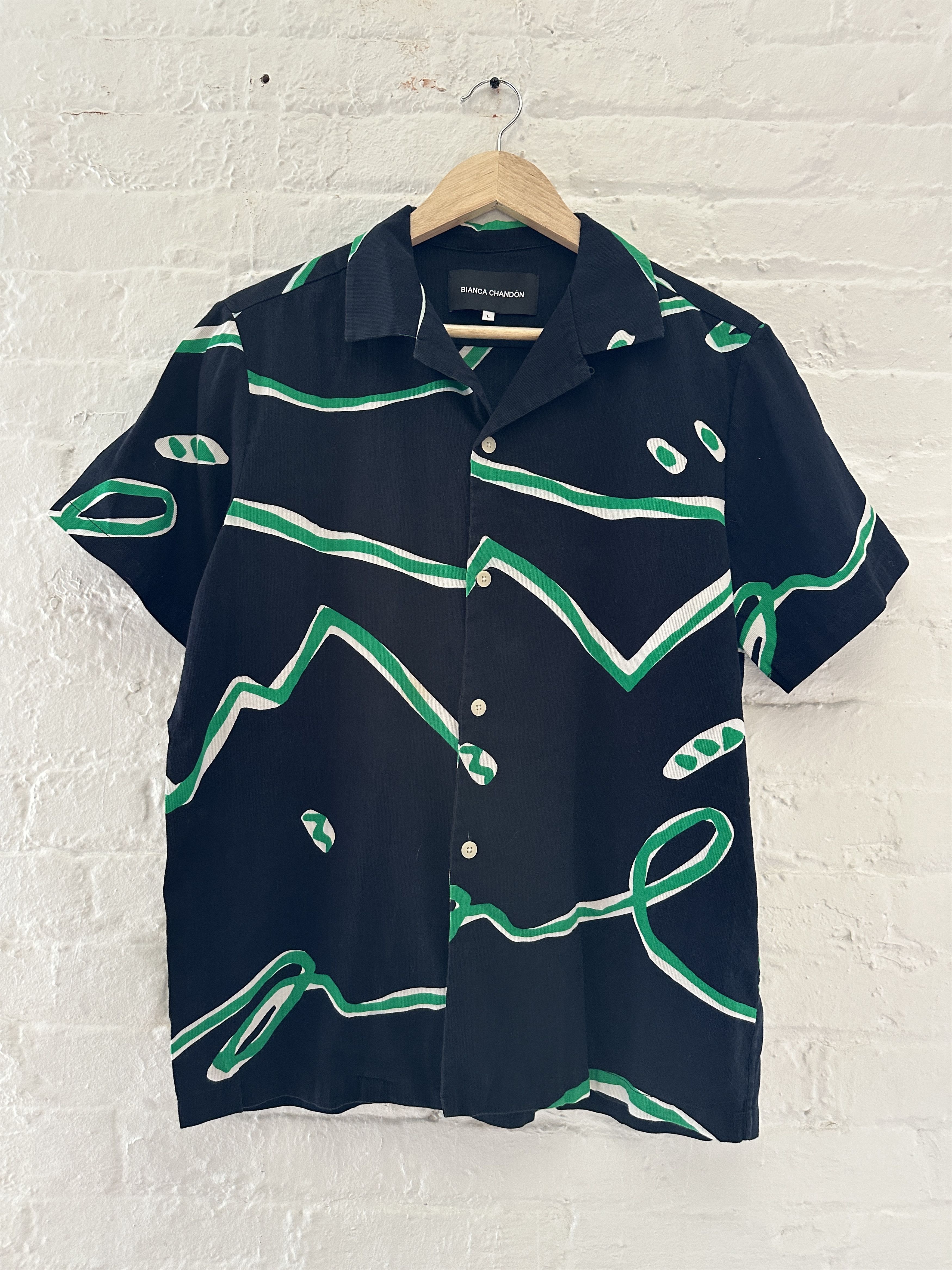 BIANCA CHANDON Bianca Chandon Camp Collar Shirt Size US M / EU 48-50 / 2 - 1 Thumbnail