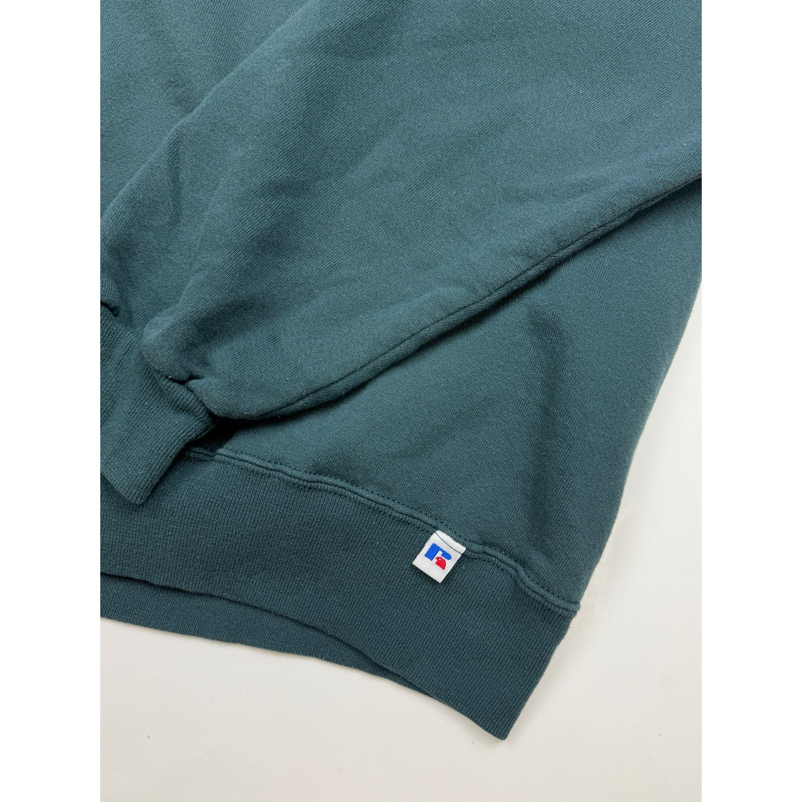 Vintage Vintage Russell Athletic Sweatshirt XL Dark Blue Green Size US XL / EU 56 / 4 - 4 Thumbnail