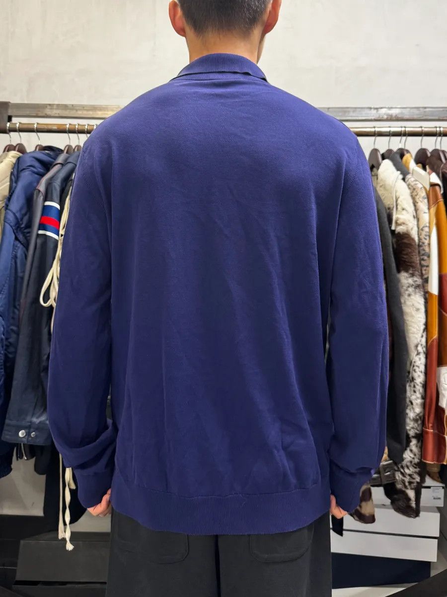 Dries Van Noten Dries Van Noten Blue Minimalist Cardigan Size US L / EU 52-54 / 3 - 3 Thumbnail