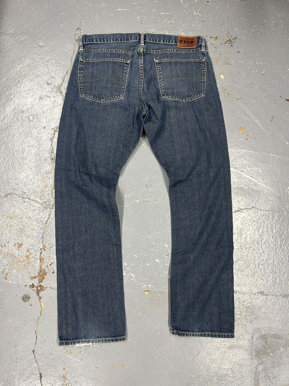 Polo Ralph Lauren × Vintage Crazy Vintage 90s Essential Polo Ralph Lauren Baggy Jeans Size US 36 / EU 52 - 2 Thumbnail