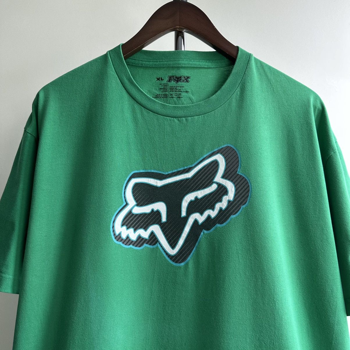 Fox Racing × Vintage VINTAGE Y2K FOX RACING BIG LOGO TEE Size US XL / EU 56 / 4 - 2 Thumbnail
