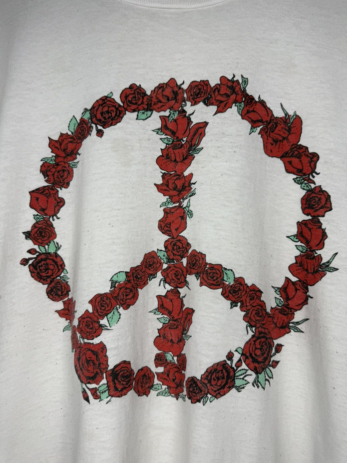 Vintage Vintage Single Stitch Grateful Dead Rose Peace Size US XL / EU 56 / 4 - 8 Thumbnail