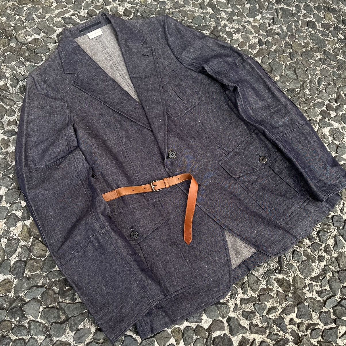Dries Van Noten Dries Van Noten SS2011 Belted Accent Blazer Jacket Size US M / EU 48-50 / 2 - 8 Thumbnail