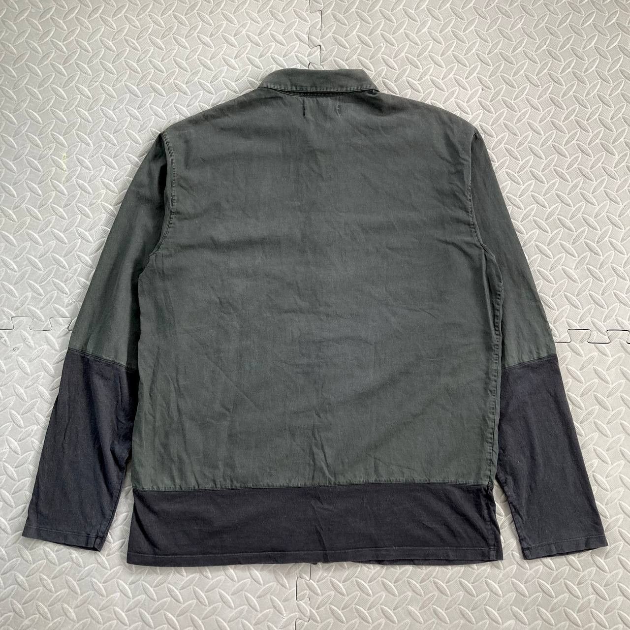 Helmut Lang Two Tone Button Shirt Size US L / EU 52-54 / 3 - 2 Thumbnail