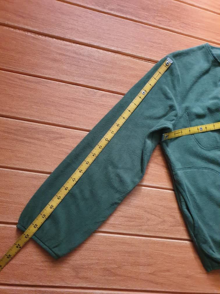 Japanese Brand WMB Green Colour snap button fleece Sweater Size US M / EU 48-50 / 2 - 6 Thumbnail