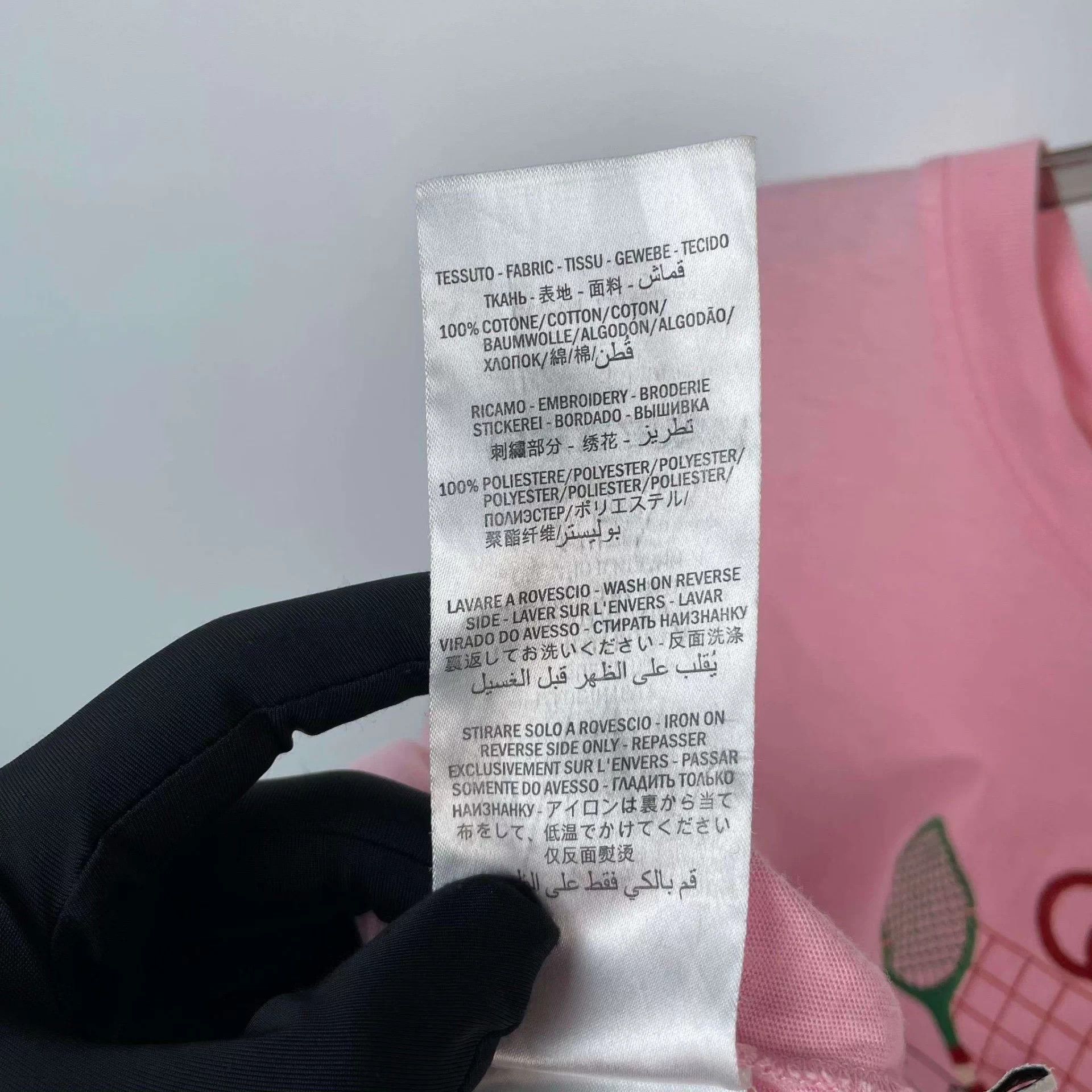Gucci Gucci Pink Short-Sleeve Tee Size S / US 4 / IT 40 - 7 Thumbnail