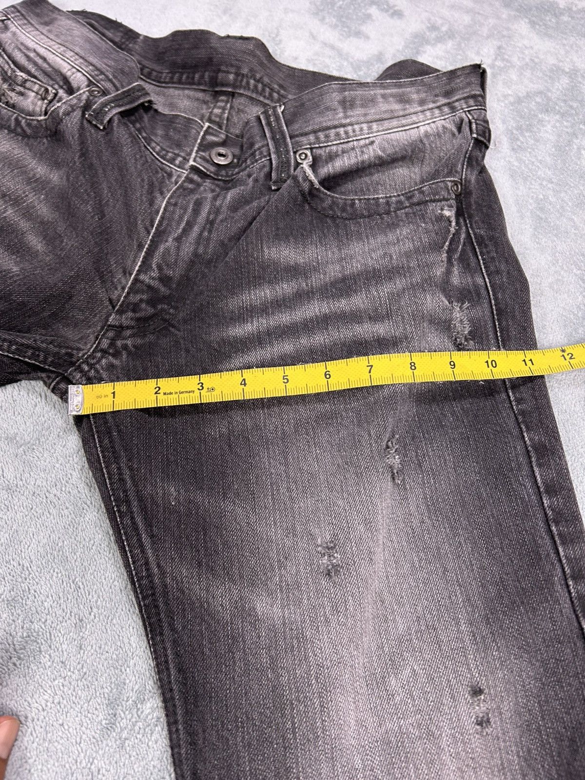 Japanese Brand Rupert Edge Distressed Flared Denim Pants. s0204 Size US 32 / EU 48 - 12 Thumbnail