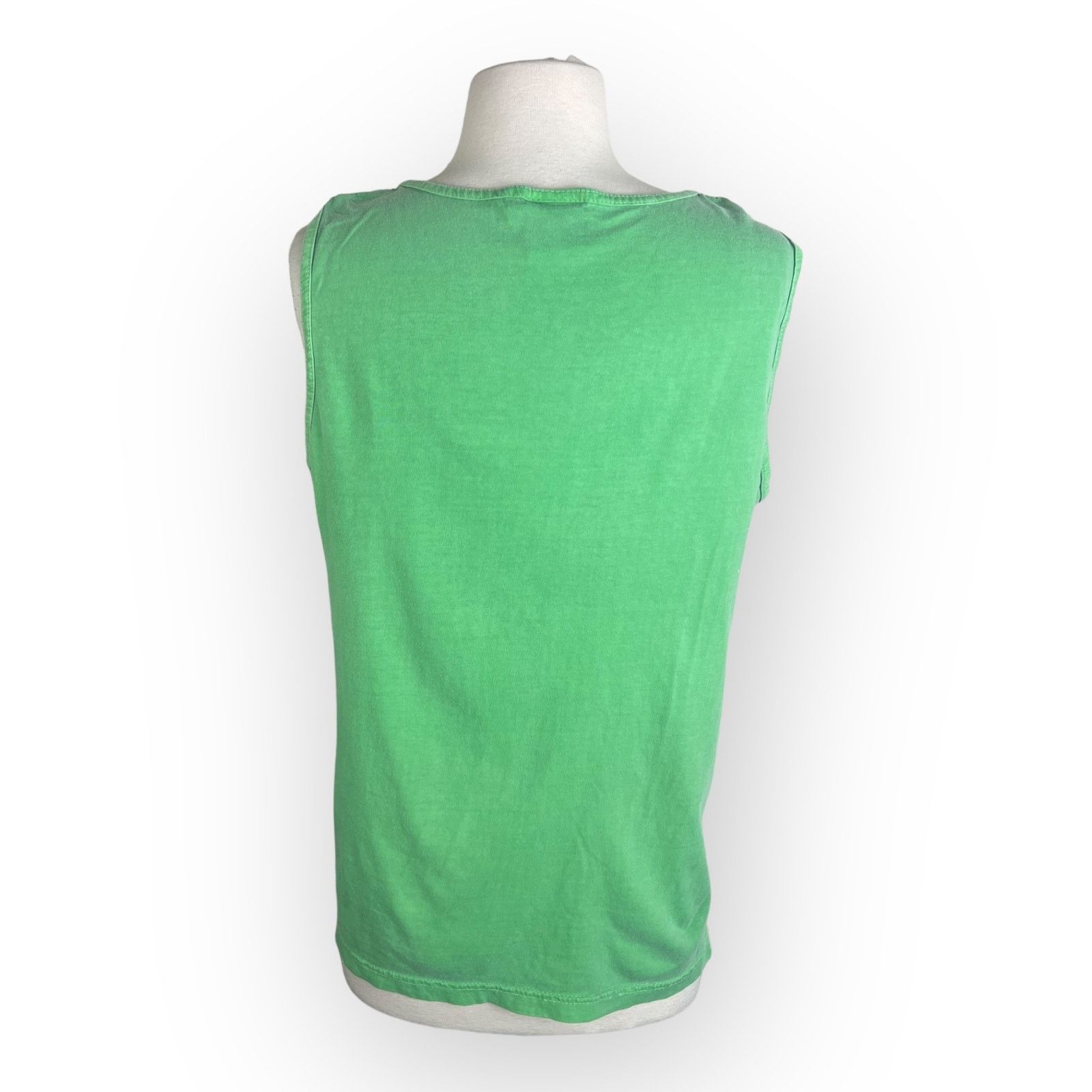 Vintage Vintage Cheer Tank Chevron Print Green Purple White Accents Size S / US 4 / IT 40 - 5 Thumbnail