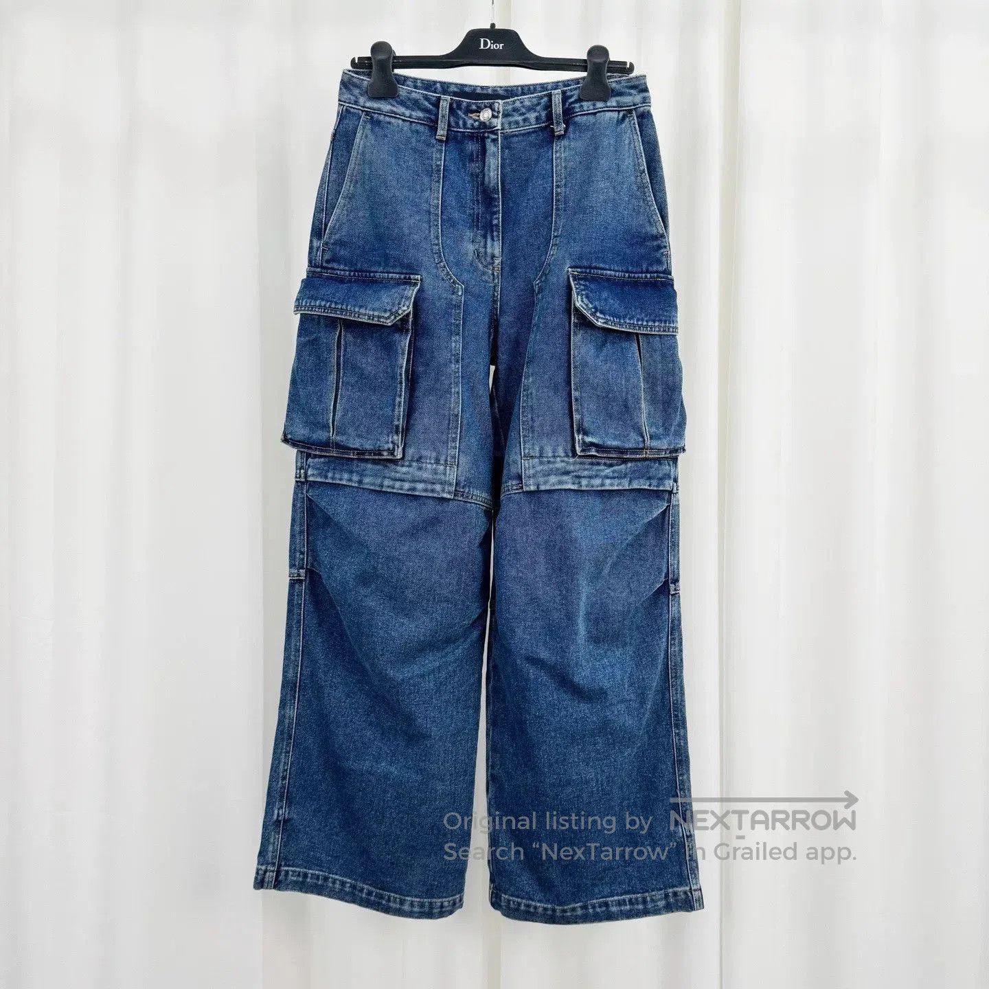 Juun.J Juun.J Large Pocket Washed Jeans. Size US 38 / EU 54 - 1 Thumbnail