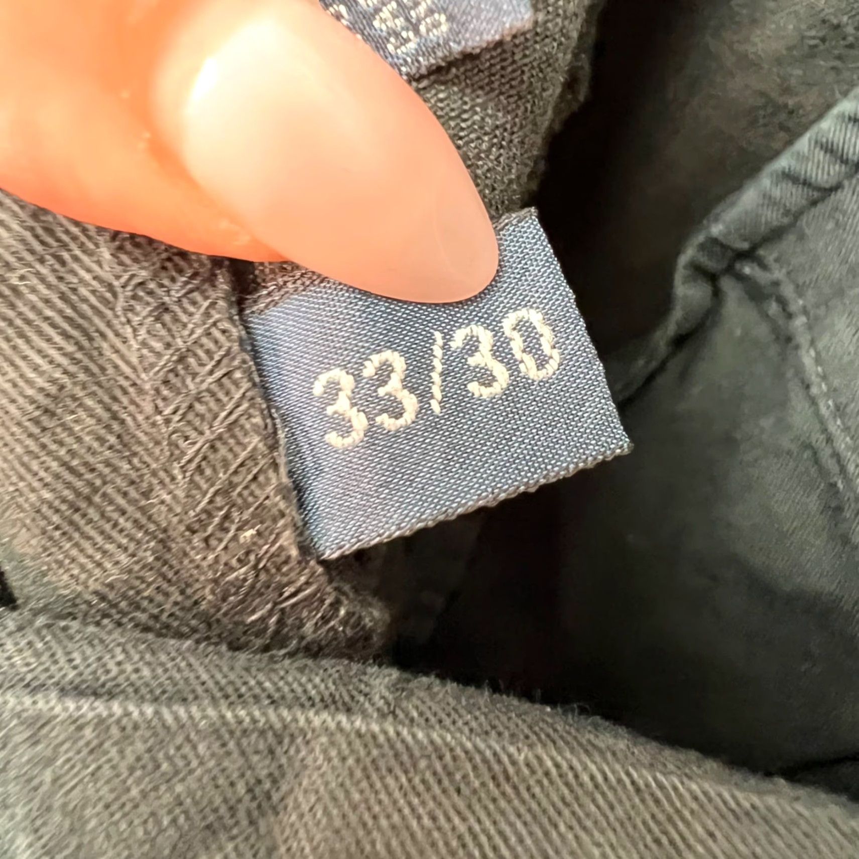Polo Ralph Lauren Polo Ralph Lauren Mens Size 33 x 26 Classic Fit Black Cotton Chino Pants Shirt? Size US XS / EU 42 / 0 - 4 Thumbnail
