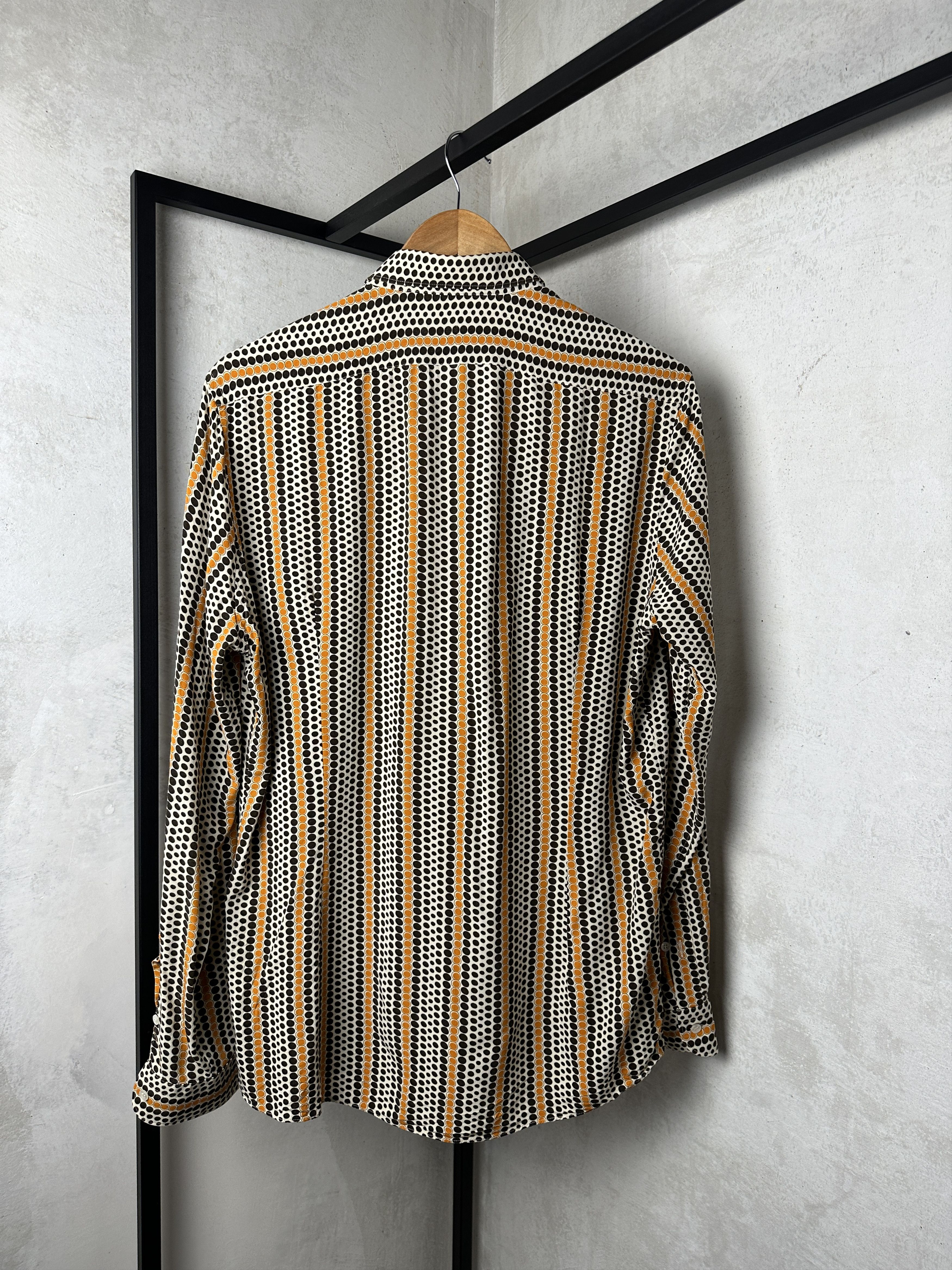Emanuel Ungaro Ungaro Polka Dot Cotton Shirt (Button Up) Size US M / EU 48-50 / 2 - 6 Thumbnail