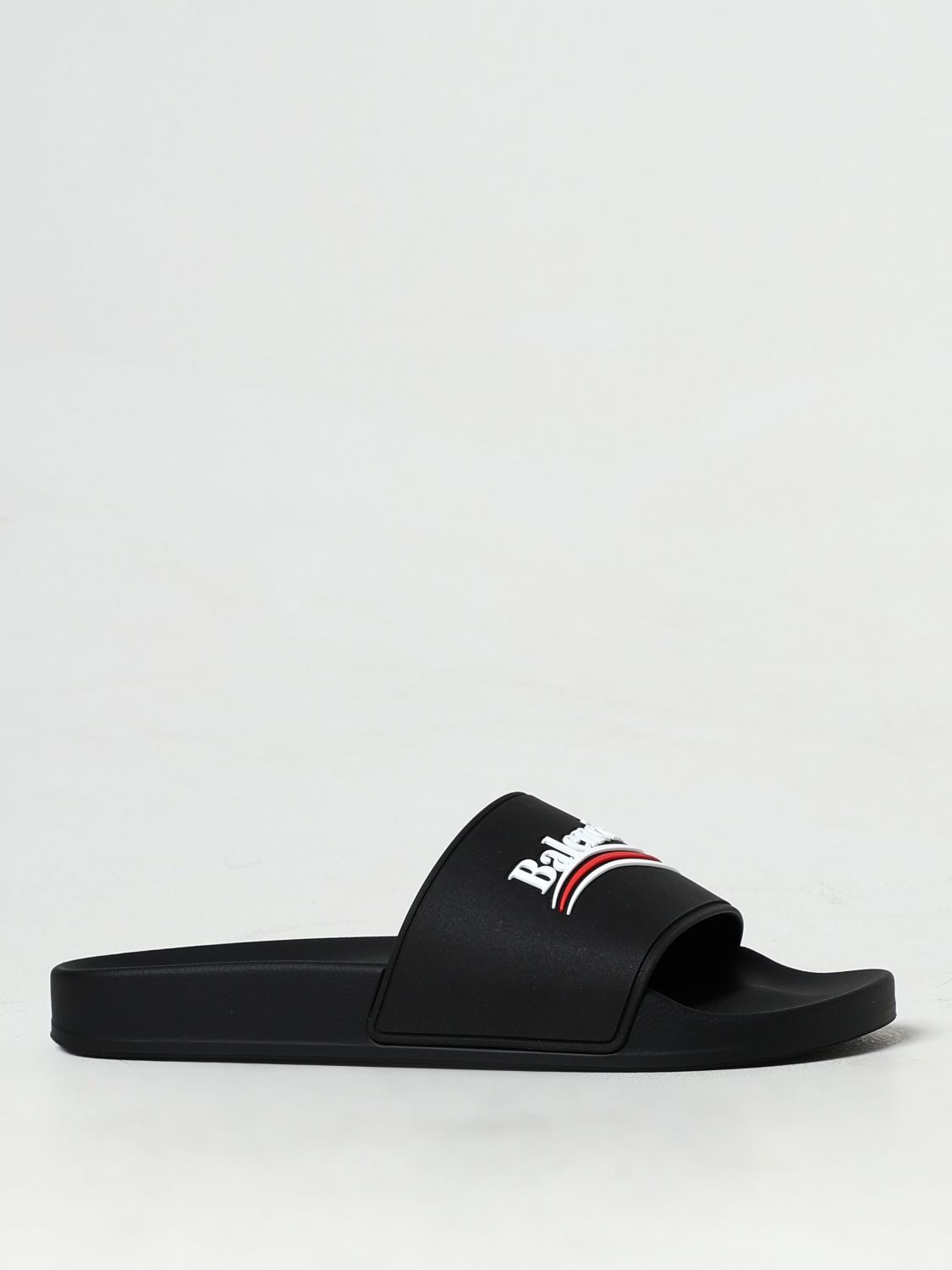 image of Balenciaga Flat Sandals Woman Black, Women's (Size 9)