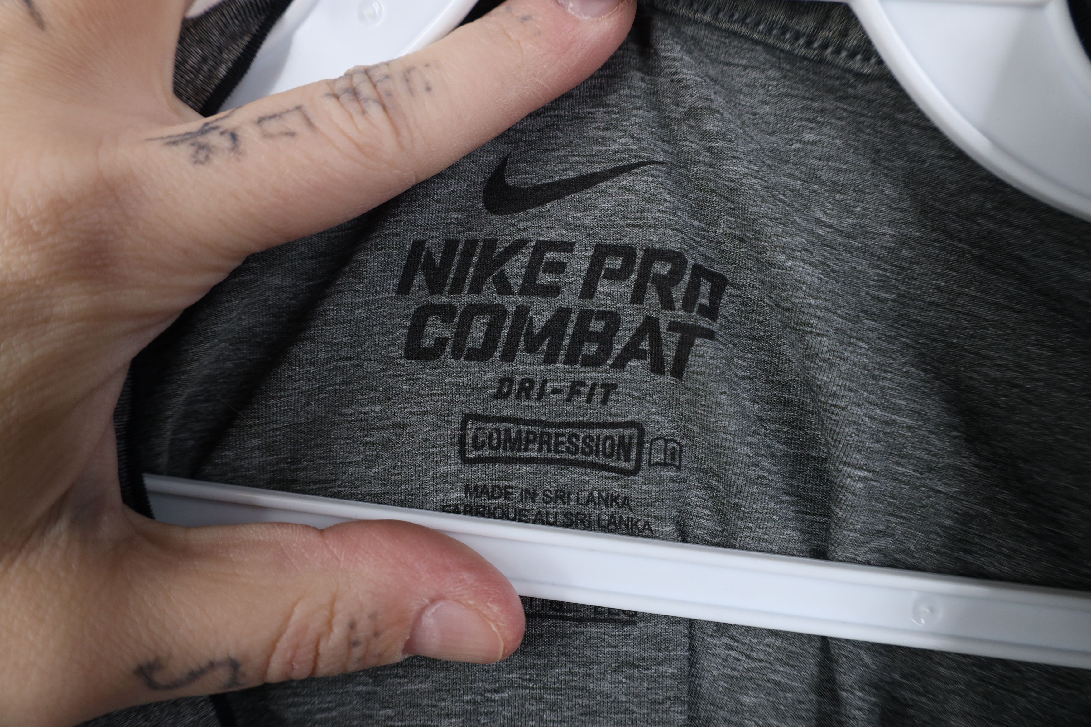 Nike Nike Pro Combat Toledo Mud Hens Baseball Compression Shirt Size US XXL / EU 58 / 5 - 9 Thumbnail