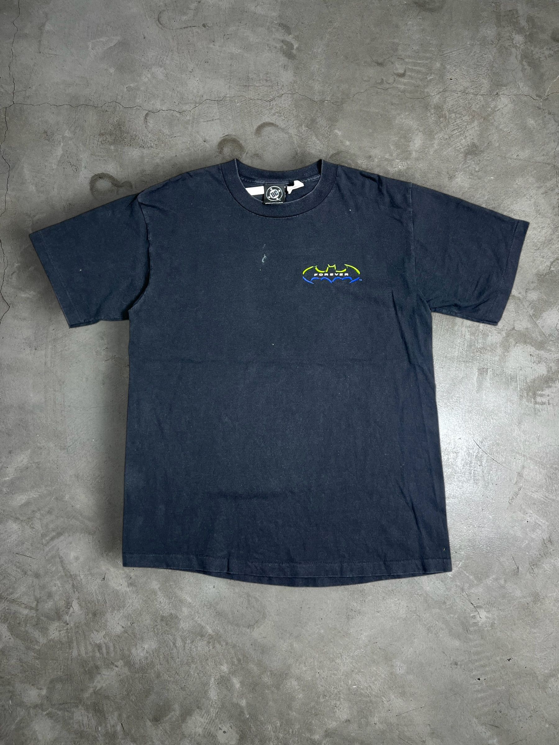 DC Comics × Vintage Vtg 90s DC Comics Batman Forever Movie Promo Tee (L) GTME542 Size US L / EU 52-54 / 3 - 4 Thumbnail