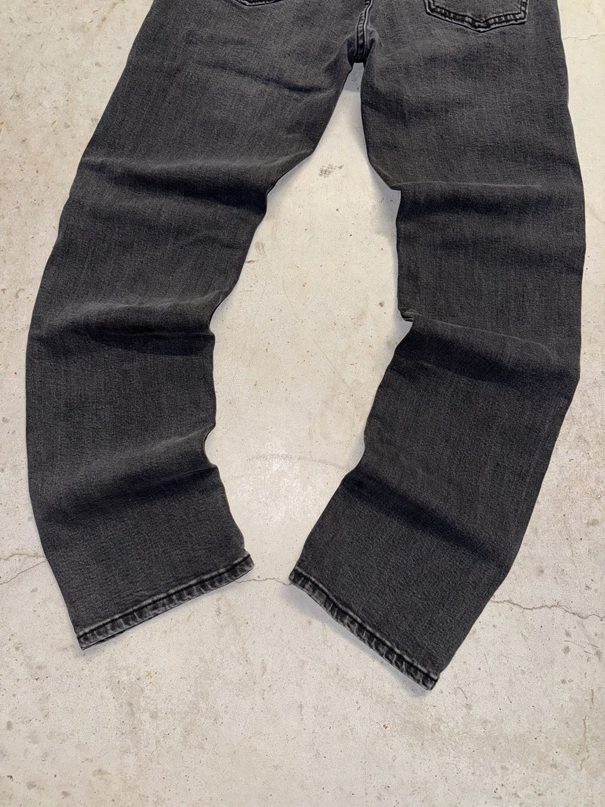 Levi's Crazy Vintage 90s Levi’s Jeans Faded Black Denim Size US 33 - 2 Thumbnail