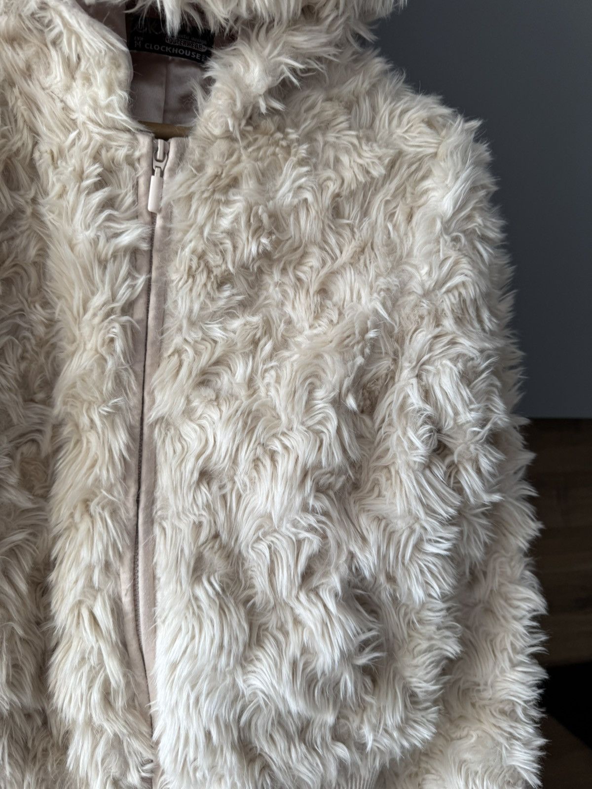 Beauty Beast × If Six Was Nine × Le Grande Bleu (L.G.B.) FAUX FUR WINTER CAT VINTAGE ZIP HOODIE AVANT GARDE JACKET Size M / US 6-8 / IT 42-44 - 3 Thumbnail