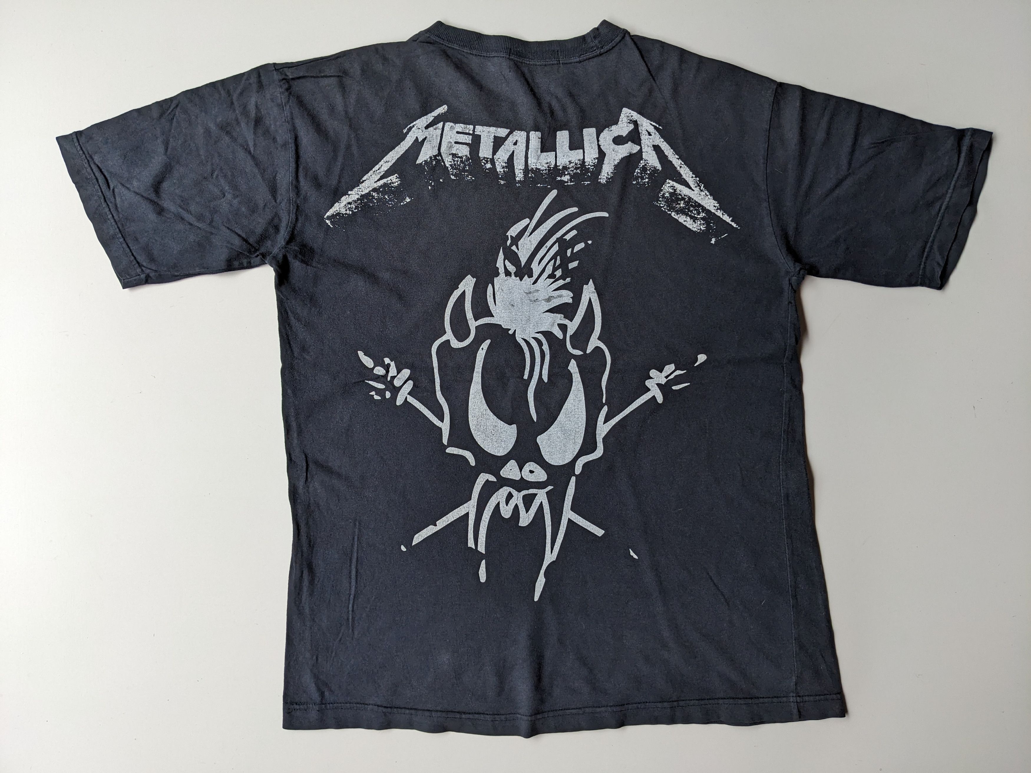 Metallica Vintage Metallica Metalli'funckin'ca shirt band tee Size US M / EU 48-50 / 2 - 2 Thumbnail