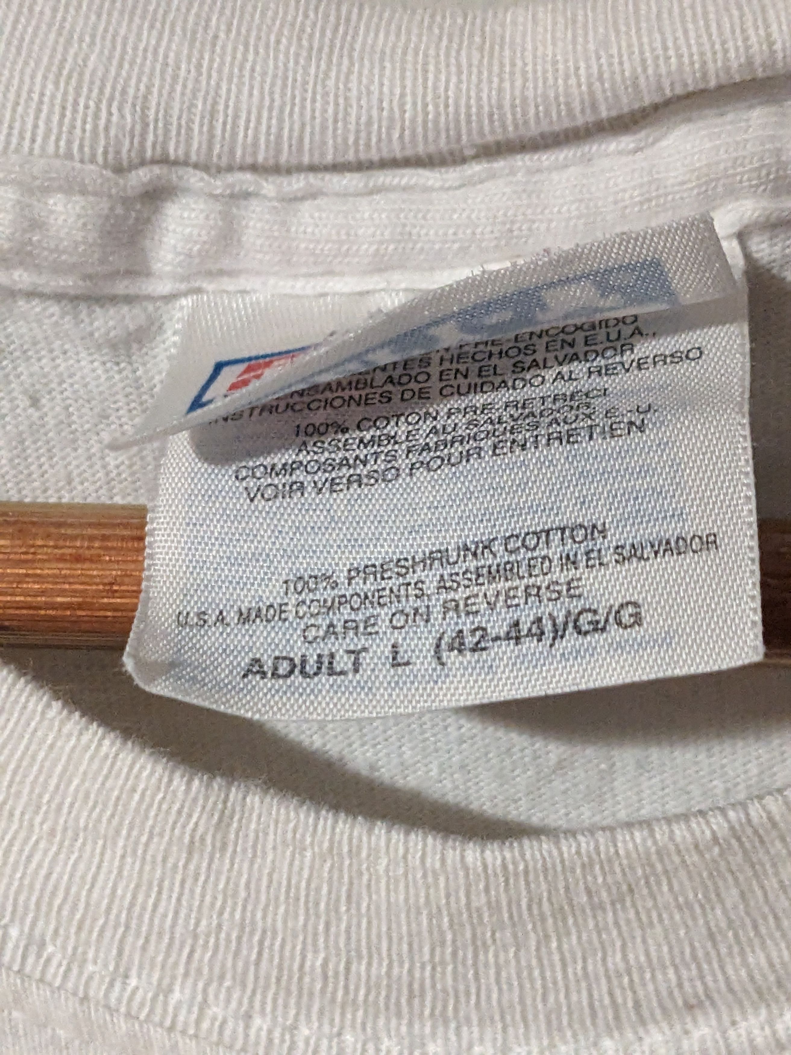 American Rag Vintage 1998 P-51 B-17 Airplanes Aircraft Airforce T-Shirt Size US L / EU 52-54 / 3 - 4 Thumbnail