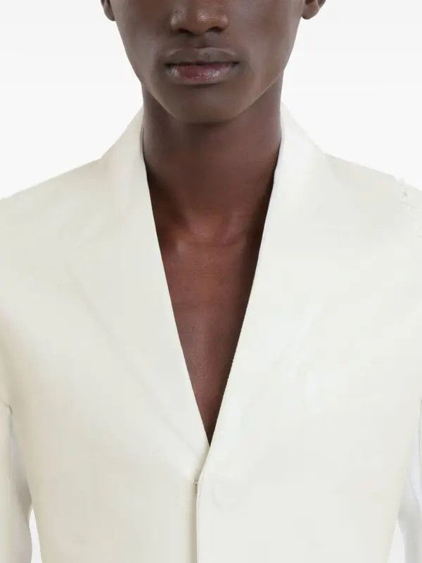 Marni o1w1db11125 Jacket in White Size US XL / EU 56 / 4 - 3 Thumbnail
