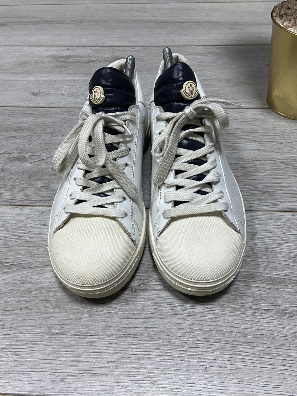 Moncler Moncler vintage Mr.Moncler leather sneakers Size US 7.5 / EU 40-41 - 11 Thumbnail
