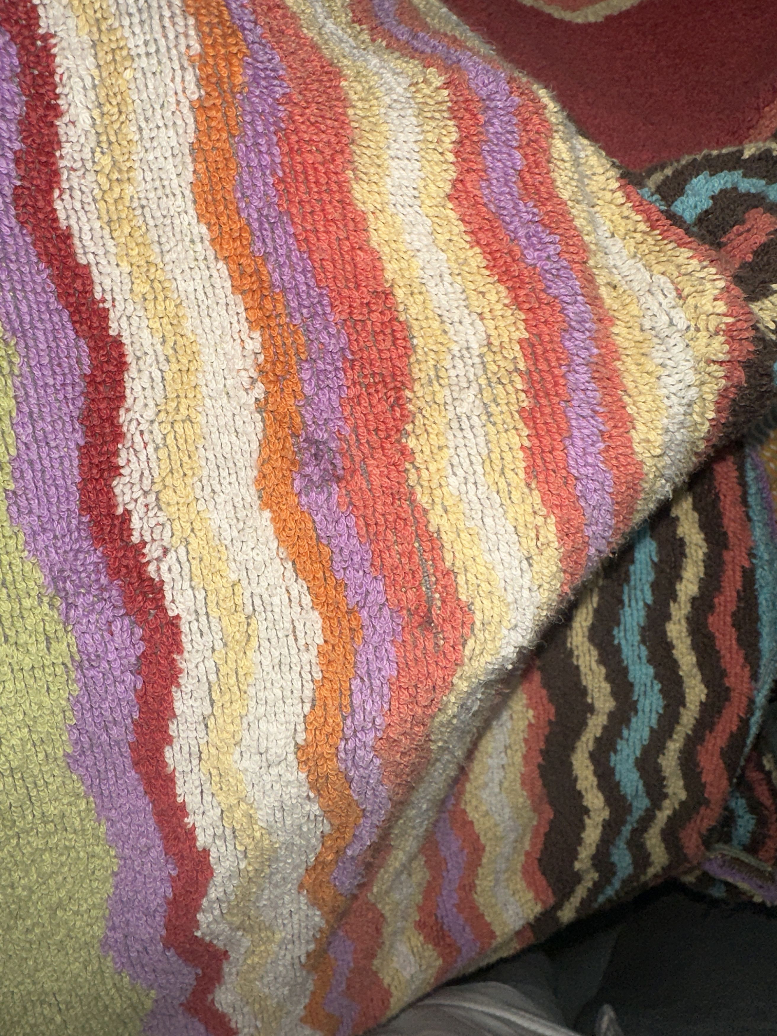 Missoni Rainbow Bathrobe Missoni 3D Knit Stripe Retro Size XL Size US XL / EU 56 / 4 - 18 Thumbnail