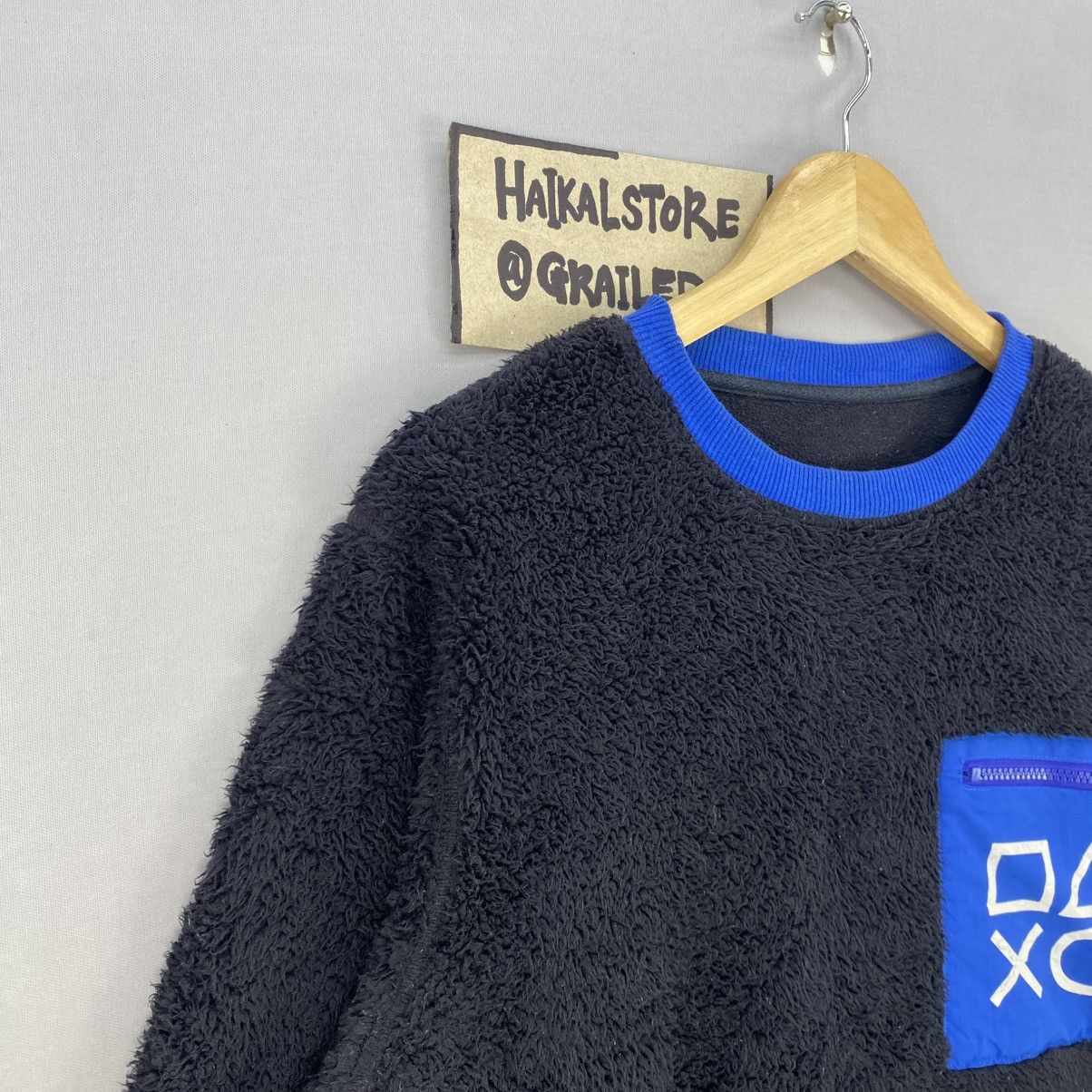 Japanese Brand Rare Item🔥Play station Embroidery Logo Fleece Sweetshirt Size US M / EU 48-50 / 2 - 2 Thumbnail