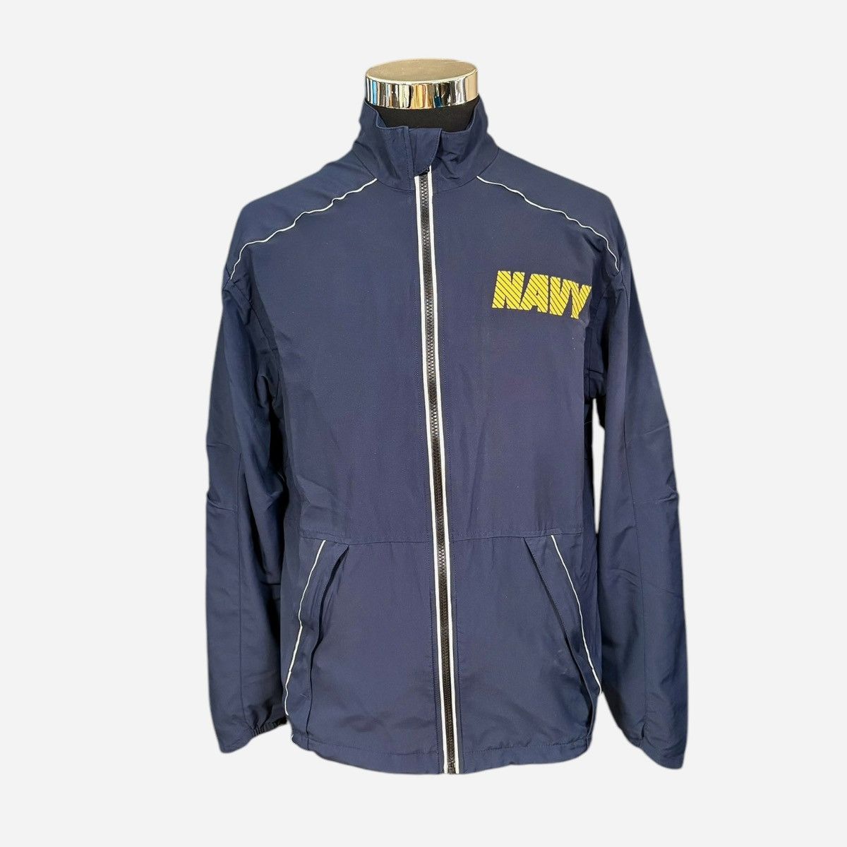 Other US Navy Running Physical Fitness Jacket Blue Yellow Sz S Size US S / EU 44-46 / 1 - 1 Thumbnail