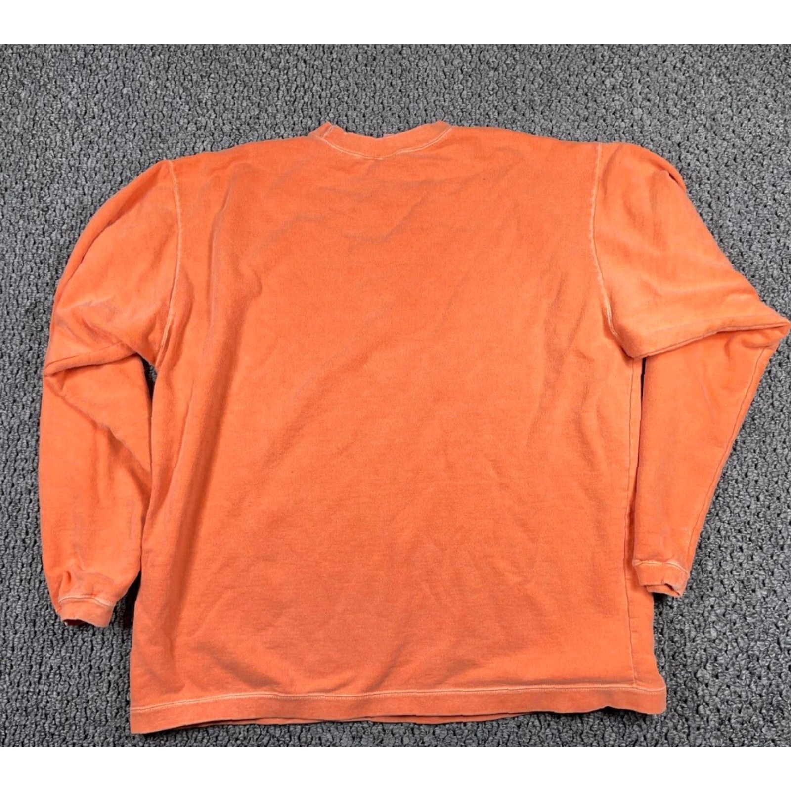 Vintage Radical Minnesota Lifeguard Pigment Dyed Sweatshirt Adult XL Orange Crewneck Tag Size US XL / EU 56 / 4 - 2 Thumbnail