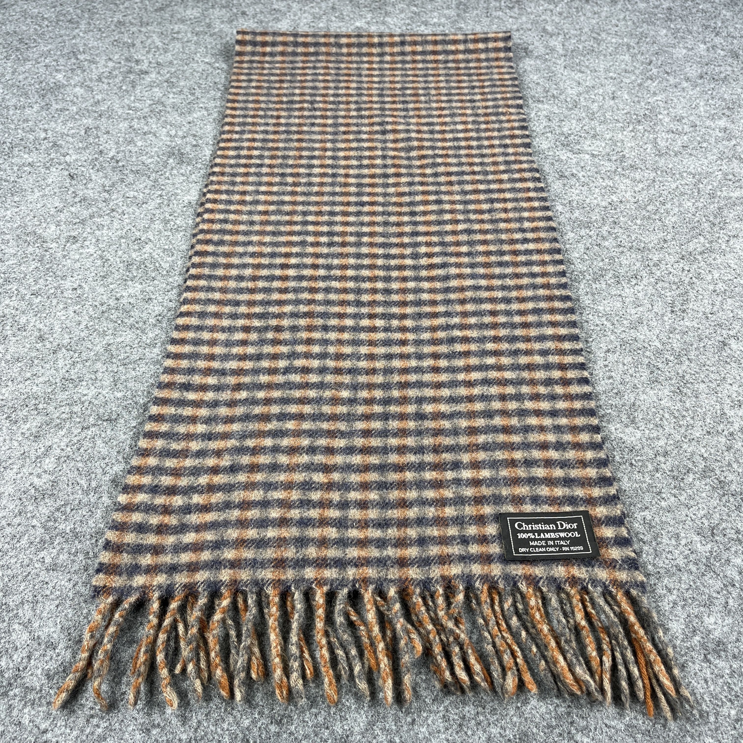 Vintage Christian Dior Scarf / Muffler / Neckwear T1112 Size ONE SIZE - 2 Thumbnail