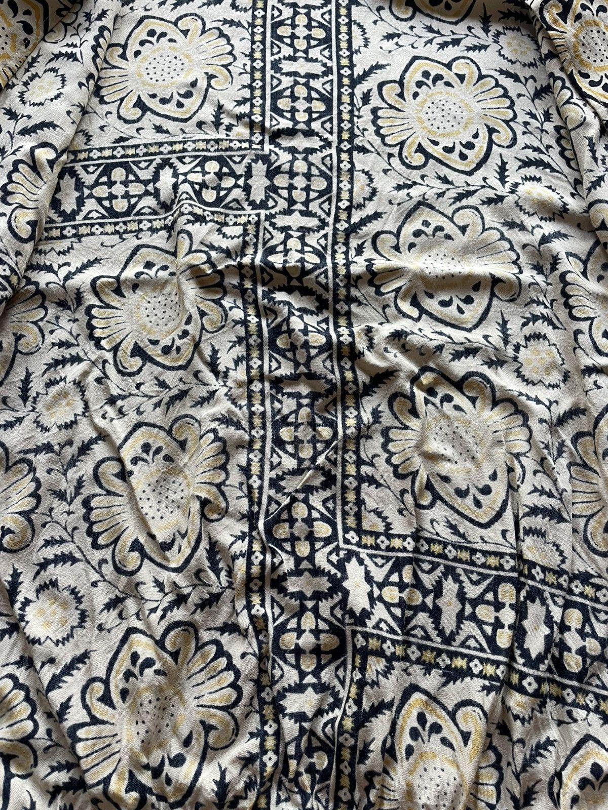 Japanese Brand Vintage BaikBaik Japanese Brand Floral Utility Rayon Jacket Size US L / EU 52-54 / 3 - 9 Thumbnail