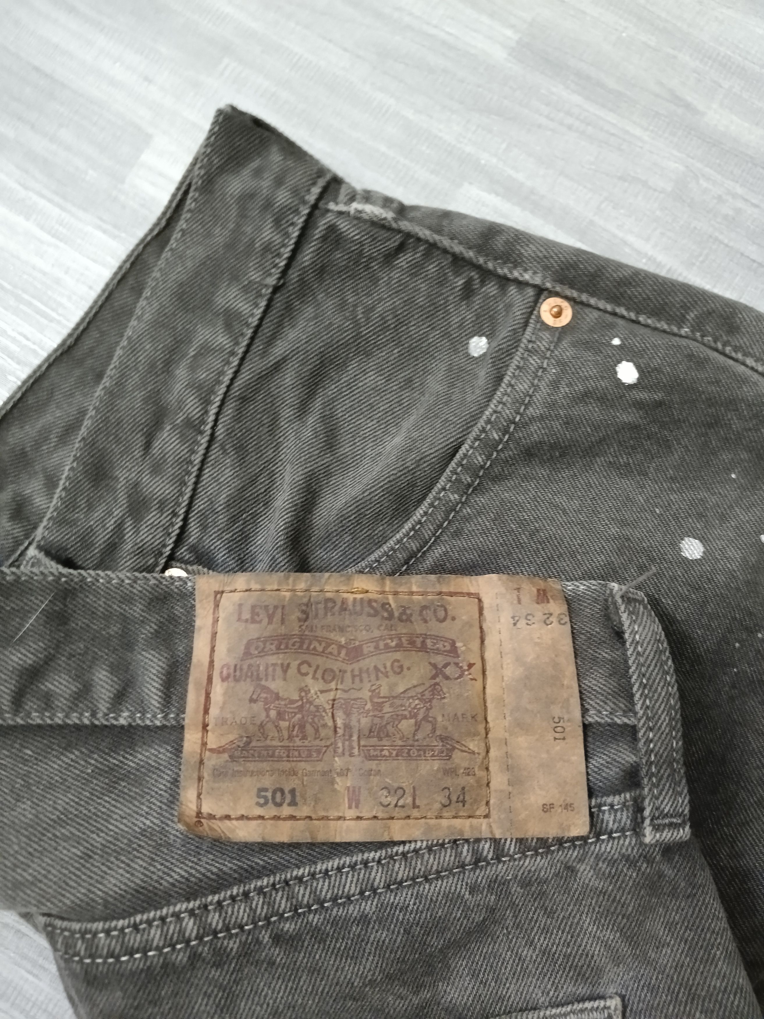 Levi's SICK VINTAGE 2000s LEVIS DENIM PANTS Size US 32 / EU 48 - 9 Thumbnail