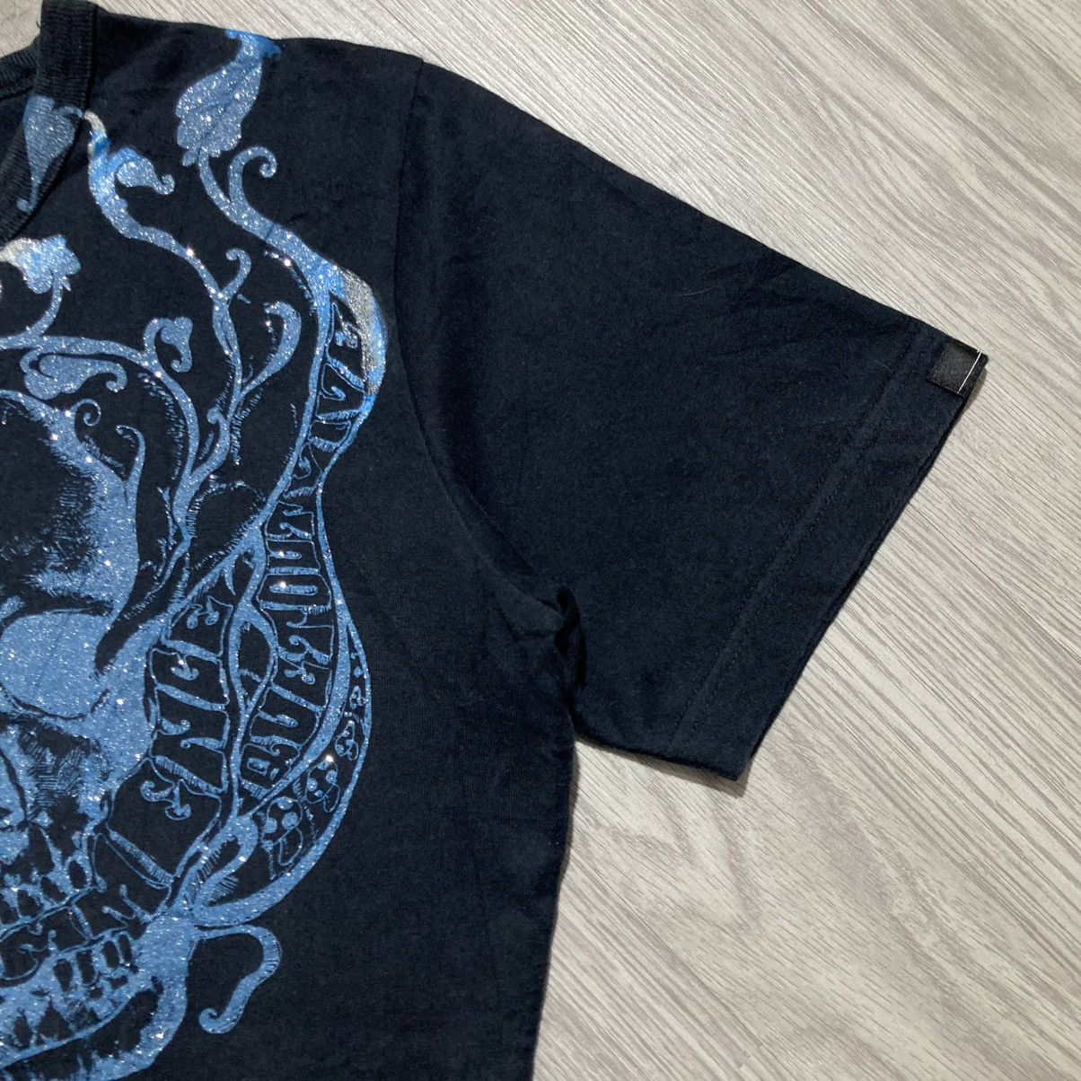 20471120 2000s Armee Skull Ghost Punk Logo Tee Gothic Grunge Style Size US M / EU 48-50 / 2 - 9 Thumbnail