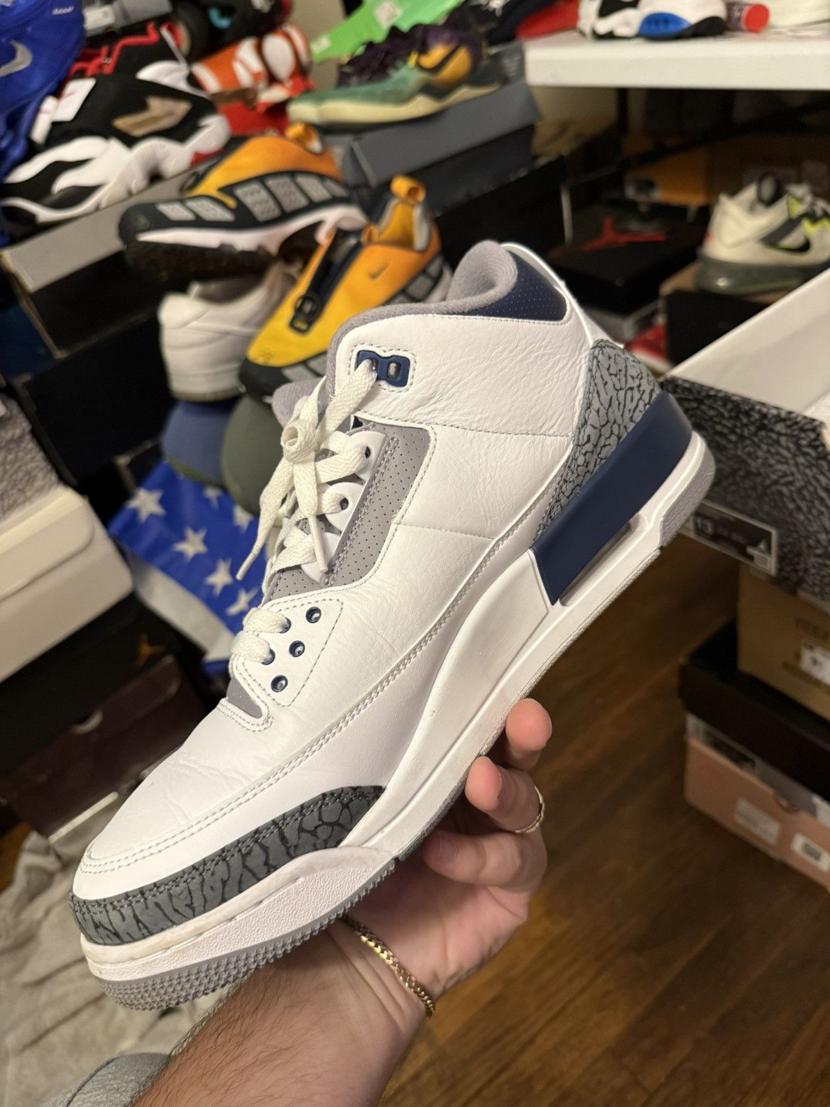 Jordan Brand Jordan retro 3 navy size 13 Size US 13 / EU 46 - 4 Thumbnail